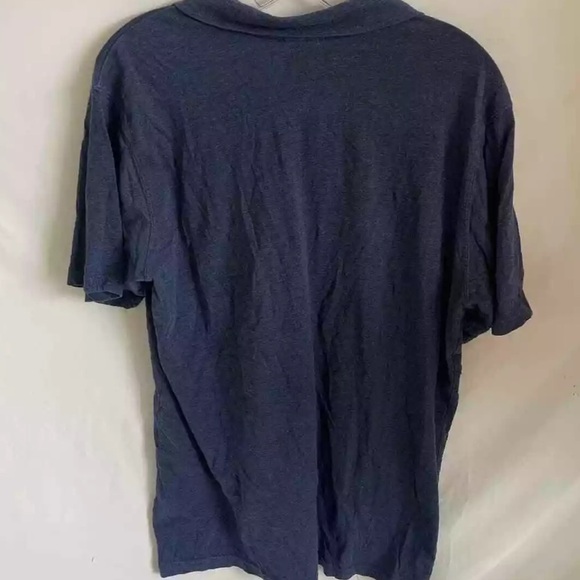 DC Skateboards Polo Shirt Men's Short Sleeve Blue  Size Large Skate Skater Y2K - Picture 5 of 5